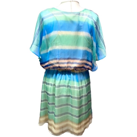Meadow Rue Watercolors Flutter Dress - Picture 5 of 6